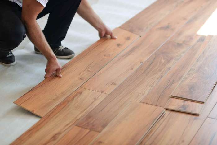 Tile vs laminate flooring